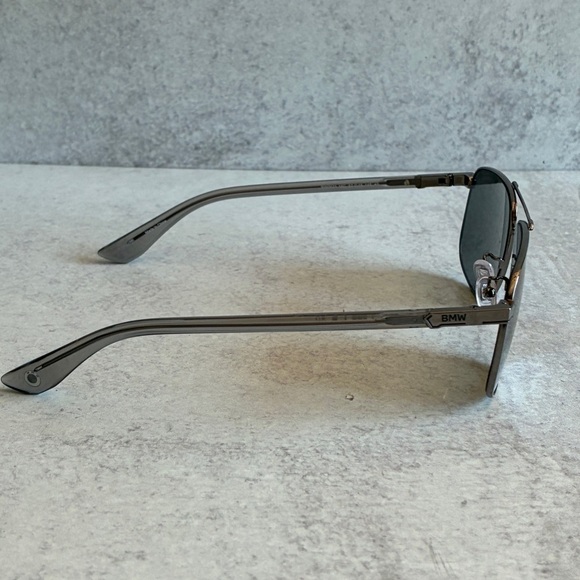 BMW BW0031 Full Rim Aviator Shape Sunglasses - Picture 3 of 12